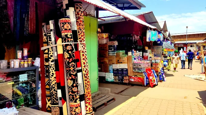 Stalls at Bujumbura City Market (Sioni)